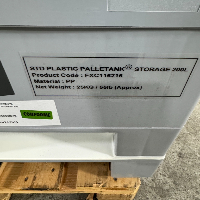 Lot Of Sartorius 200L STD Plastic Palletanks image 2